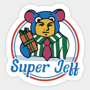 The Superest Jeff Sticker